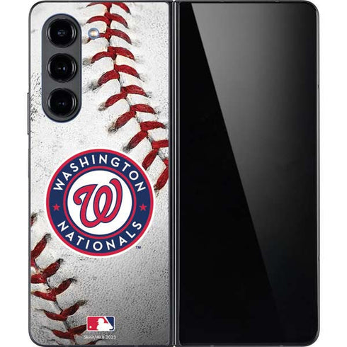 MLB Washington Nationals Game Ball Galaxy Z Fold5 5G Skin
